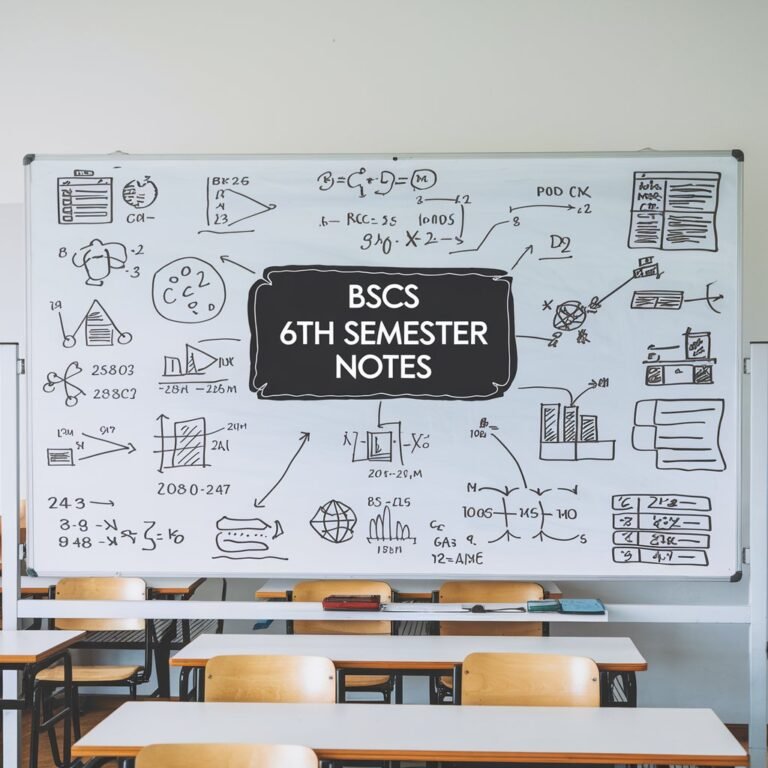 6th Semester BSCS