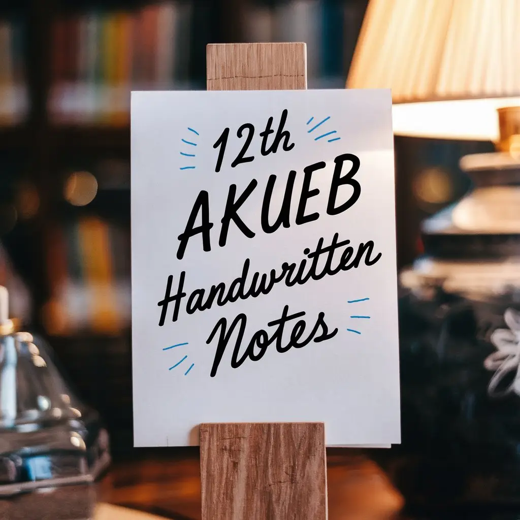 12th AKUEB Notes