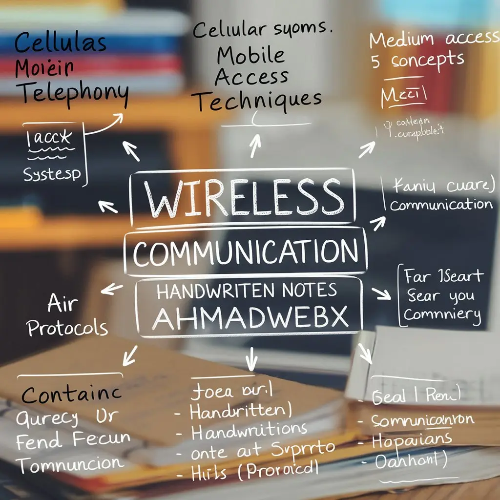 Wireless Communication Handwritten Notes Ahmadwebx