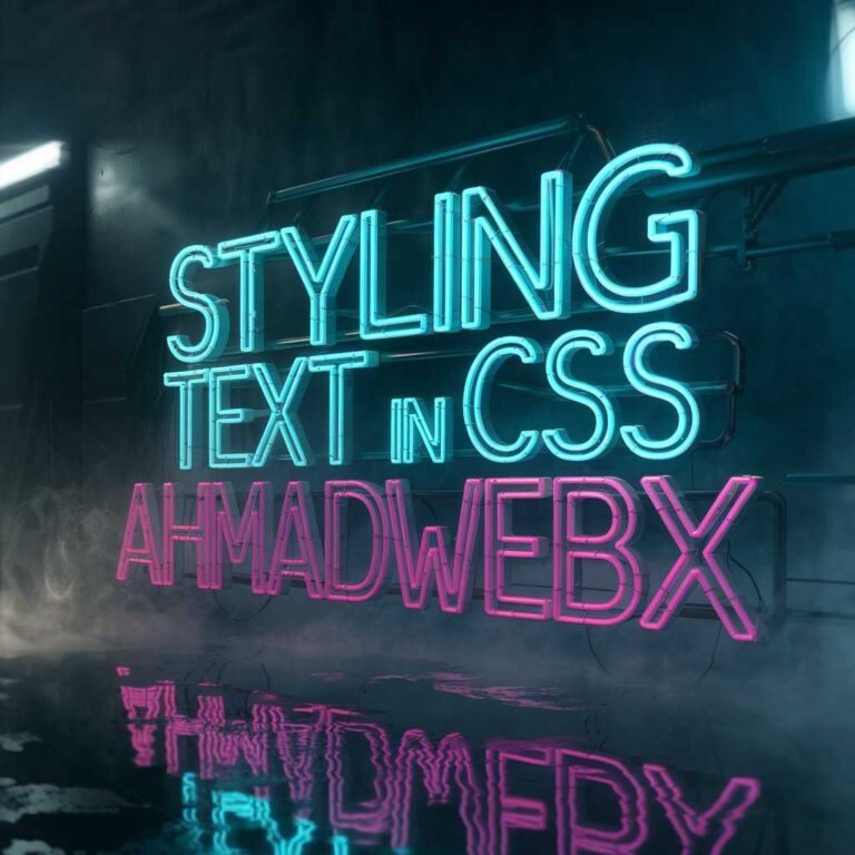 Styling Text in CSS