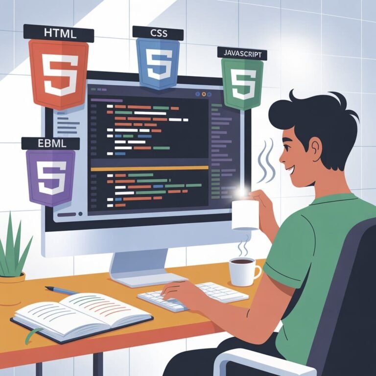 HTML, CSS, and JS: A Beginner’s Guide to Web Development | AhmadWebx